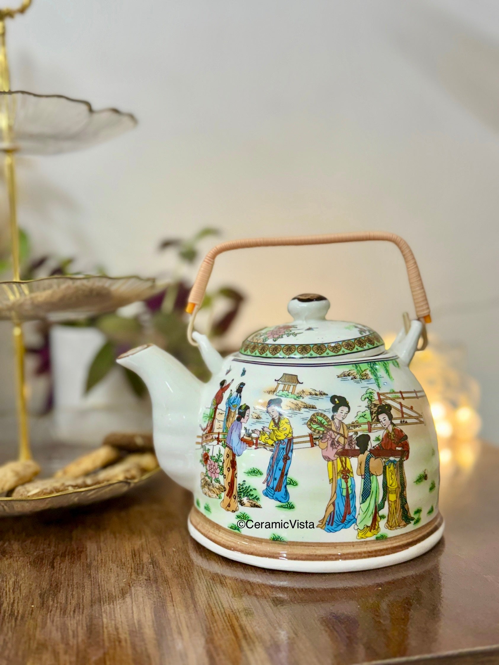 Artisanal Ceramic Teapot Collection – Handcrafted & Beautifully Detailed | CeramicVista